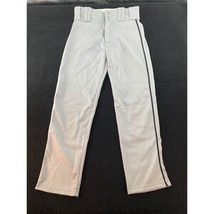 Alleson Athletic Youth Baseball Softball Pants Silver Black Size‎ M